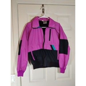 Sunbuster performance sports apparel windbreaker jacket vintage Ladies Small